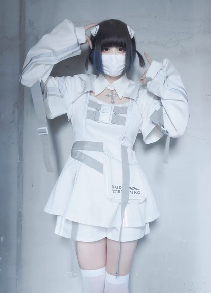 Cyber Punk Reflective Suit