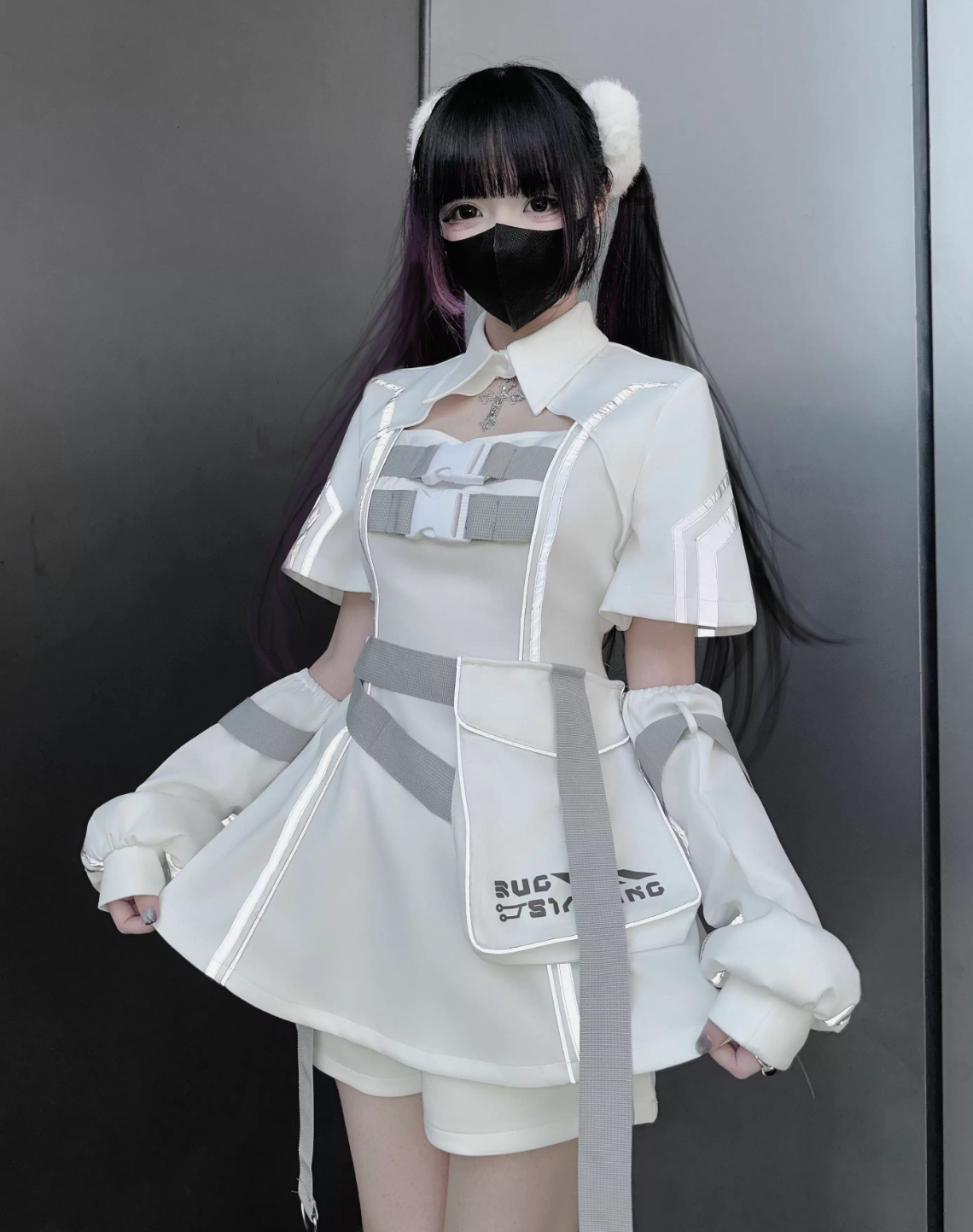 Cyber Punk Reflective Suit