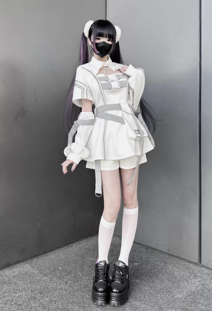 Cyber Punk Reflective Suit