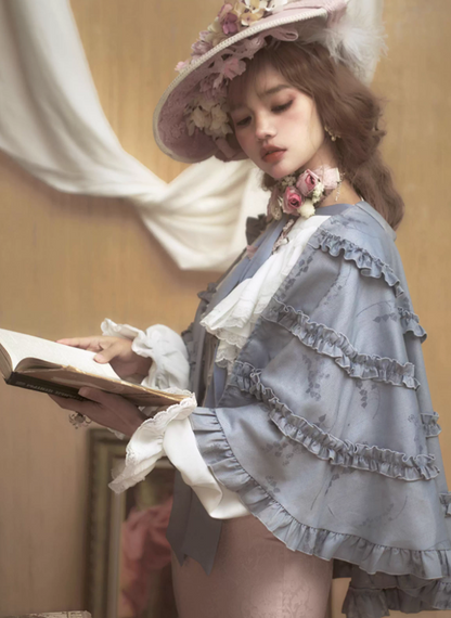 【予約商品】Song of the Lonely Birdアンティークケープ