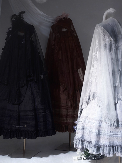 【予約商品】Song of the Lonely Birdアンティークケープ