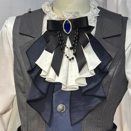 [Pre-order Deadline: November 9] Steampunk Prince Vest Shorts Cape Suit Set + Hat + Complete Accessories