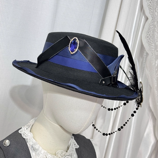 [Pre-order Deadline: November 9] Steampunk Prince Vest Shorts Cape Suit Set + Hat + Complete Accessories