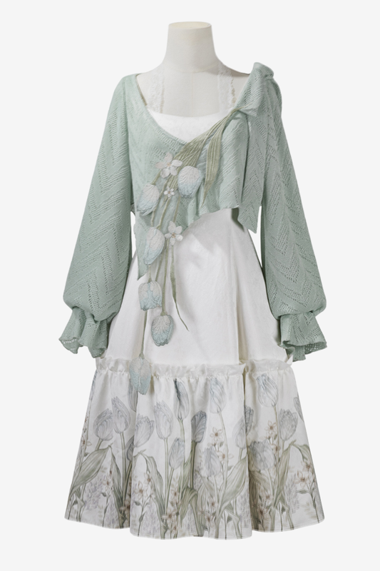 Neverless Island Slip Dress + Top