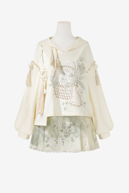 China Sweatshirt + Half Skirt