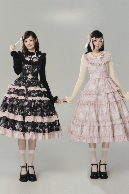 Lovely Lolita Vest Dress + Top + Belt