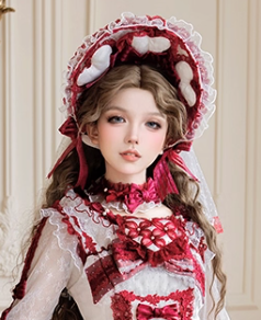 【12月26日予約締切】ピュアスイートローズファンタジーシリーズボンネット＋アクセサリー