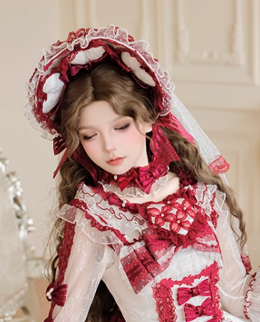 【12月26日予約締切】ピュアスイートローズファンタジーシリーズボンネット＋アクセサリー