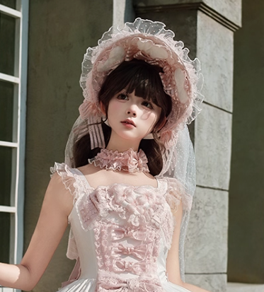 【12月26日予約締切】ピュアスイートローズファンタジーシリーズボンネット＋アクセサリー