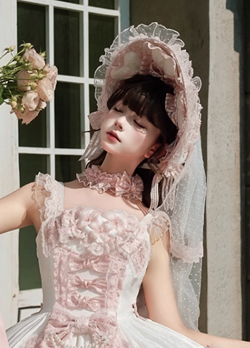 【12月26日予約締切】ピュアスイートローズファンタジーシリーズボンネット＋アクセサリー