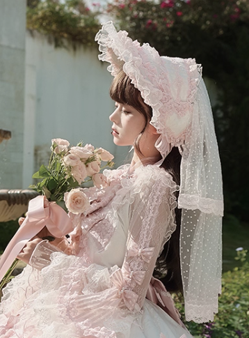 【12月26日予約締切】ピュアスイートローズファンタジーシリーズボンネット＋アクセサリー