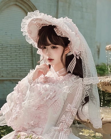 【12月26日予約締切】ピュアスイートローズファンタジーシリーズボンネット＋アクセサリー
