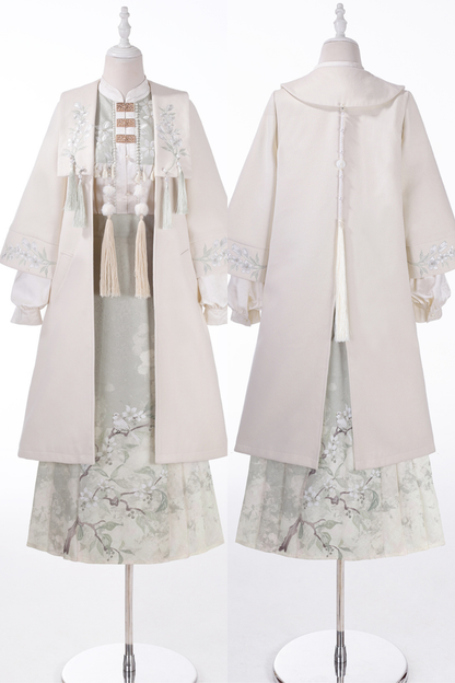 フォレストチャイナコート+スカート+トップス