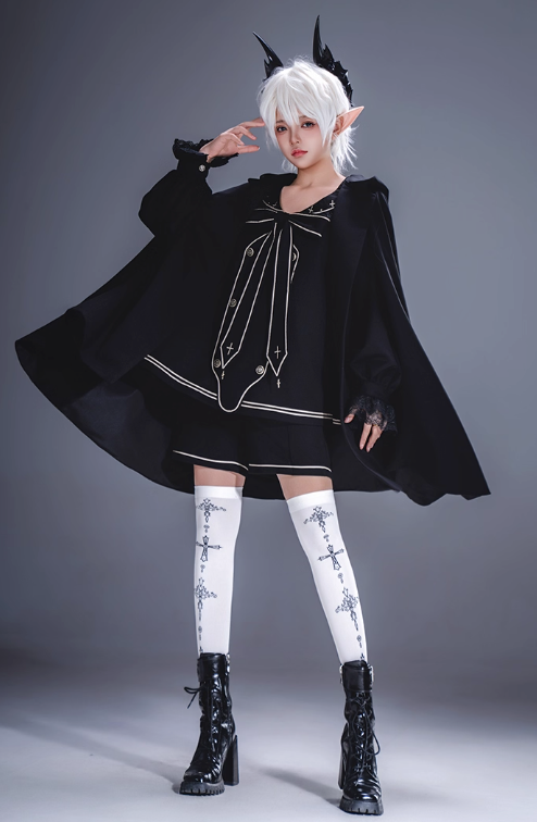 【12月28日予約締切】天使と悪魔ゴシックプリンスセットアップ＋ケープ
