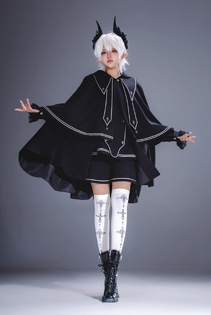 【12月28日予約締切】天使と悪魔ゴシックプリンスセットアップ＋ケープ