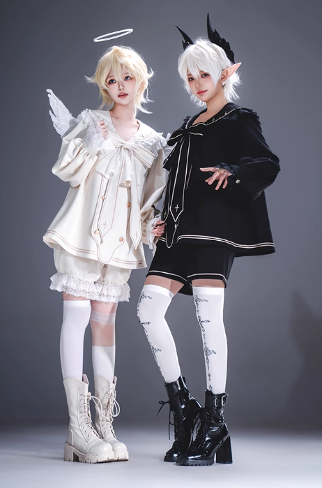 【12月28日予約締切】天使と悪魔ゴシックプリンスセットアップ＋ケープ