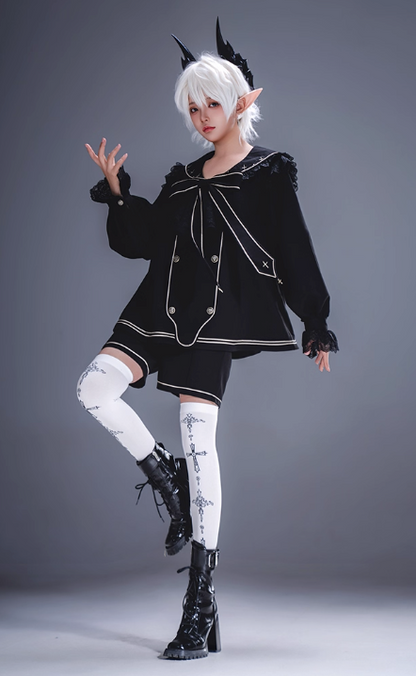 【12月28日予約締切】天使と悪魔ゴシックプリンスセットアップ＋ケープ