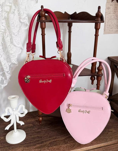 [Pre-order Deadline: April 13] Strawberry Lace Ribbon Bag