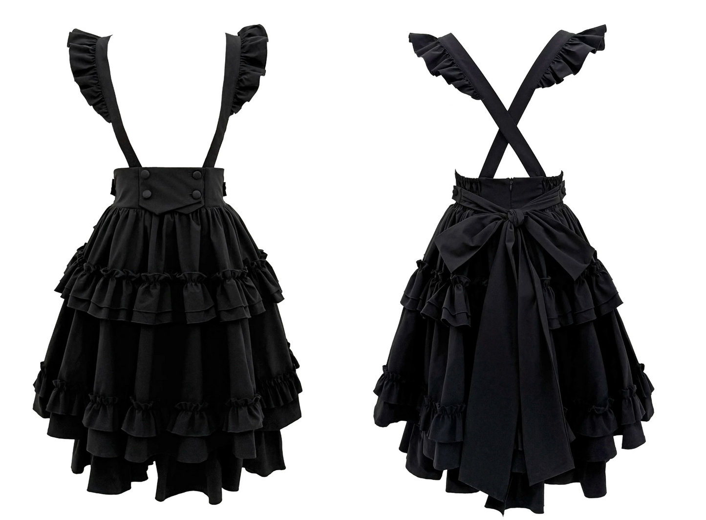 Cat Cocoon Long Cake Skirt