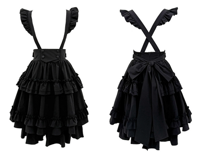 Cat Cocoon Long Cake Skirt