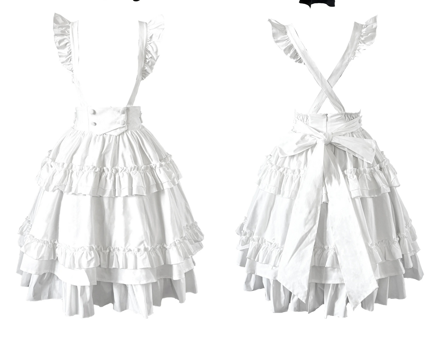 Cat Cocoon Long Cake Skirt
