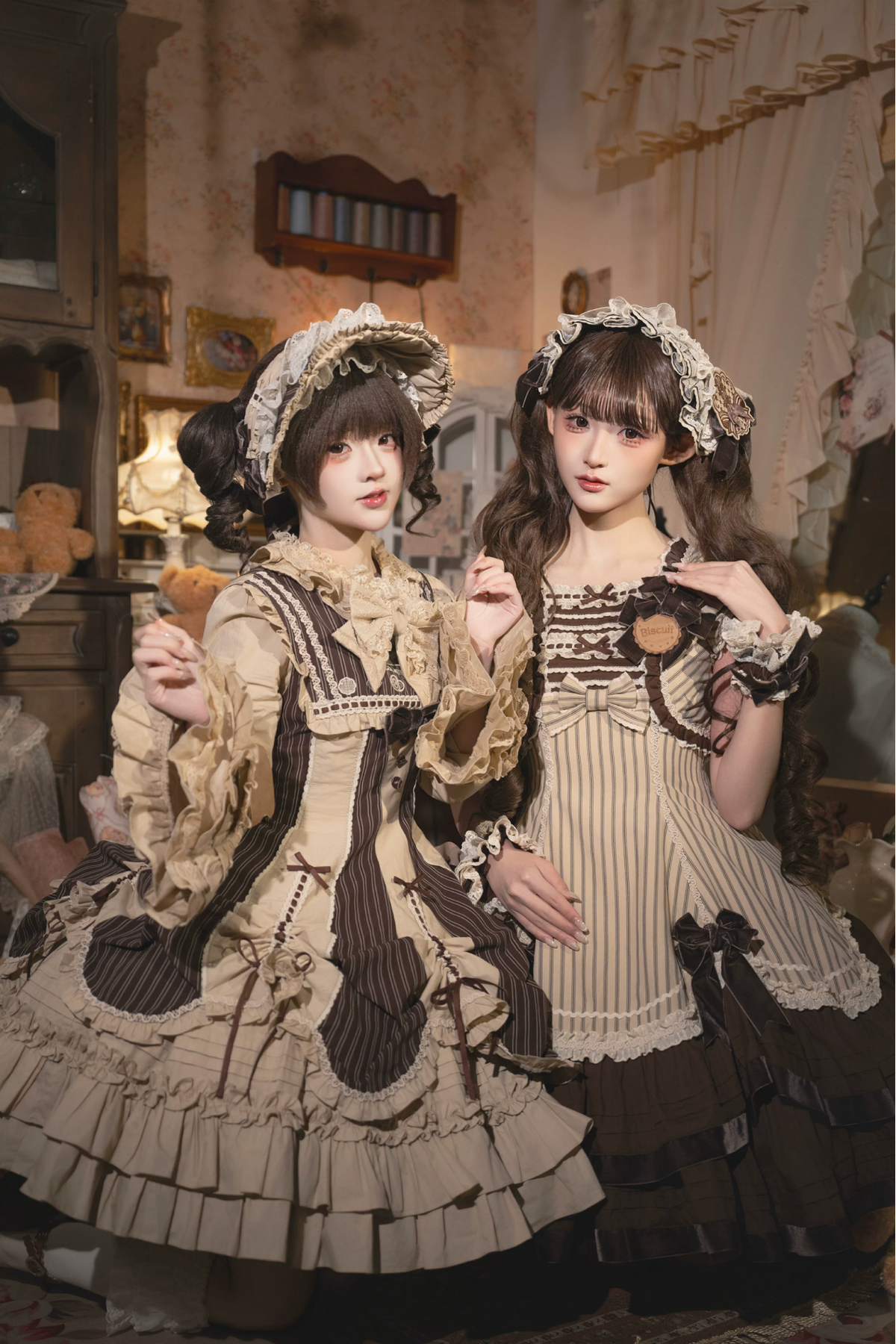 Robe lolita style poupée victorienne