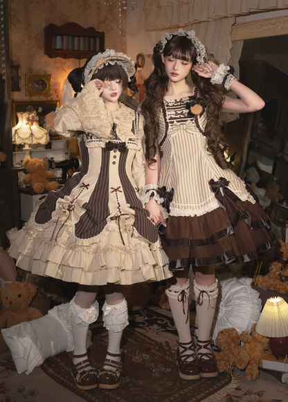 Robe lolita style poupée victorienne