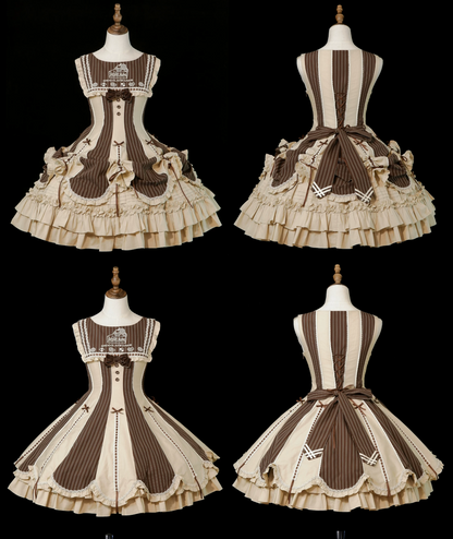 Robe lolita style poupée victorienne