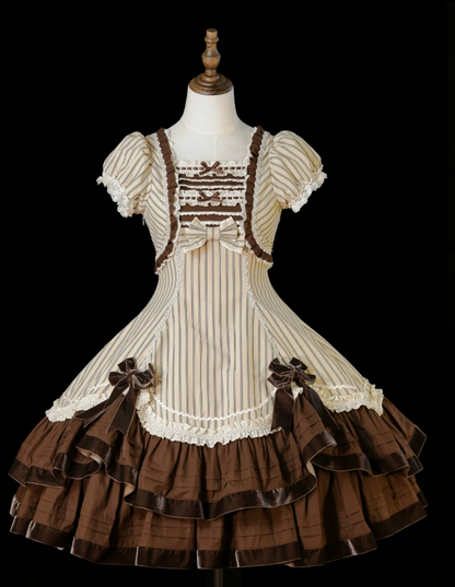 Robe lolita style poupée victorienne