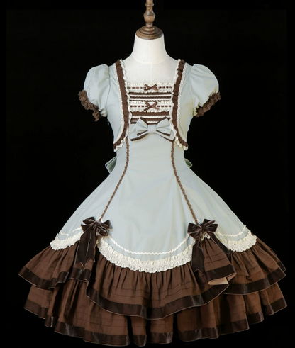 Robe lolita style poupée victorienne