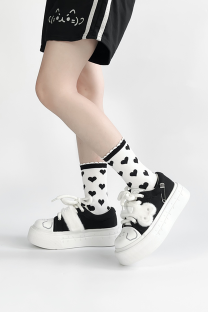 Subculture illustration shoes