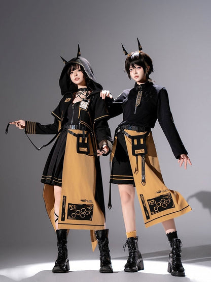 【12月26日予約締切】フューチャリスティックサイバービープリンスロングテールジャケットスーツ＋サスドレス