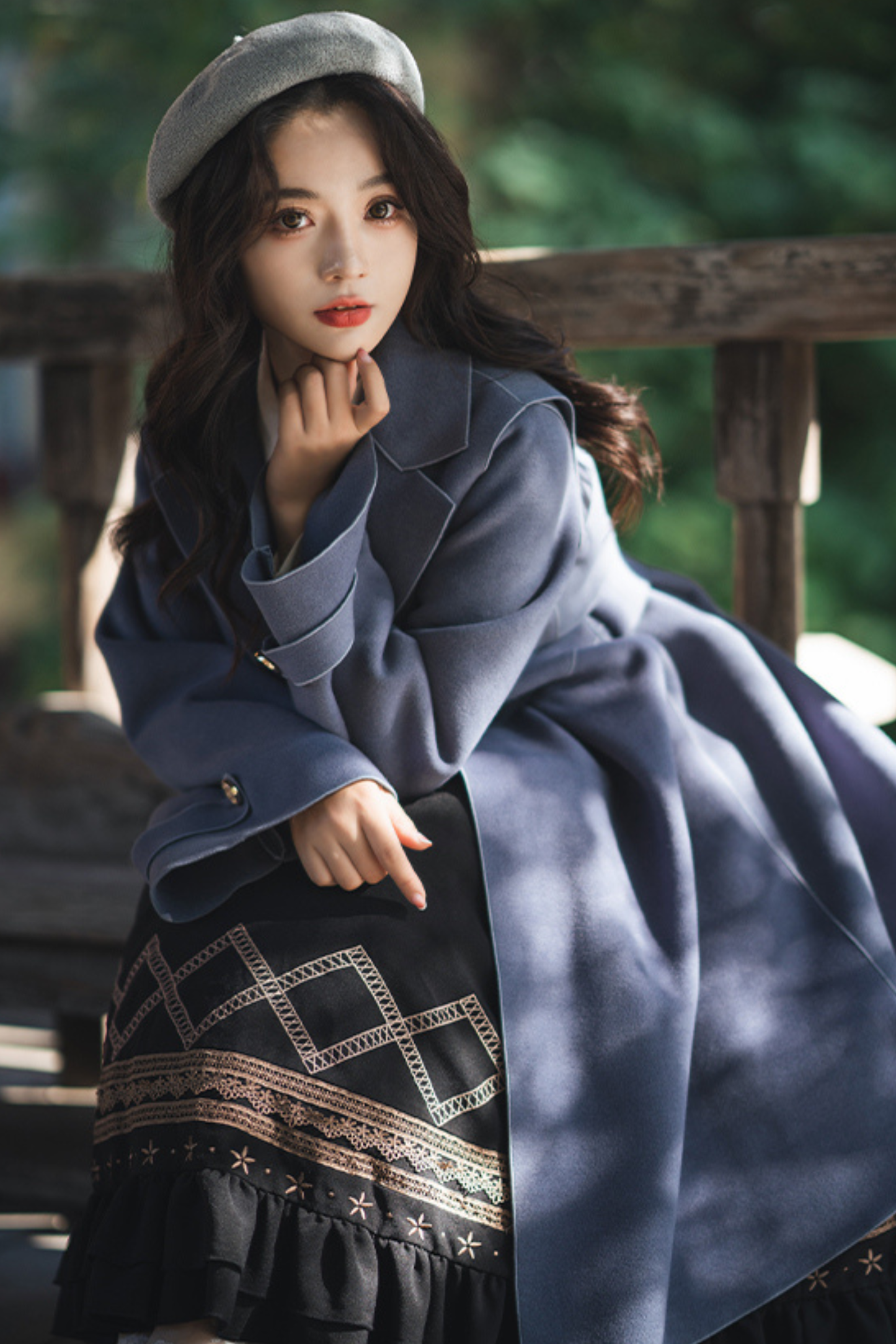 オールウールウィンターコート