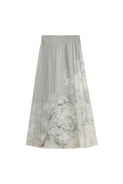 フォレストチャイナコート+スカート+トップス