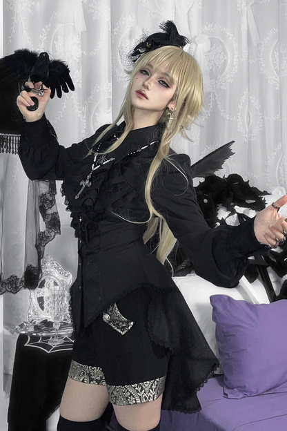 Dark Prince Lolita Jacket + Shirt + Pants + Vest