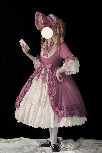 エレガントプリンセススリーブロリータドレス