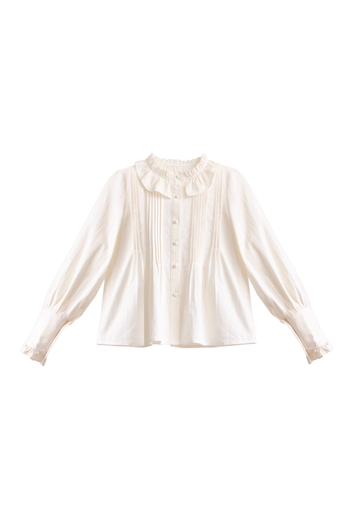 スイートガーリーリボンフレアコート+ファーカラー+シャツ+スカート+ベレー帽