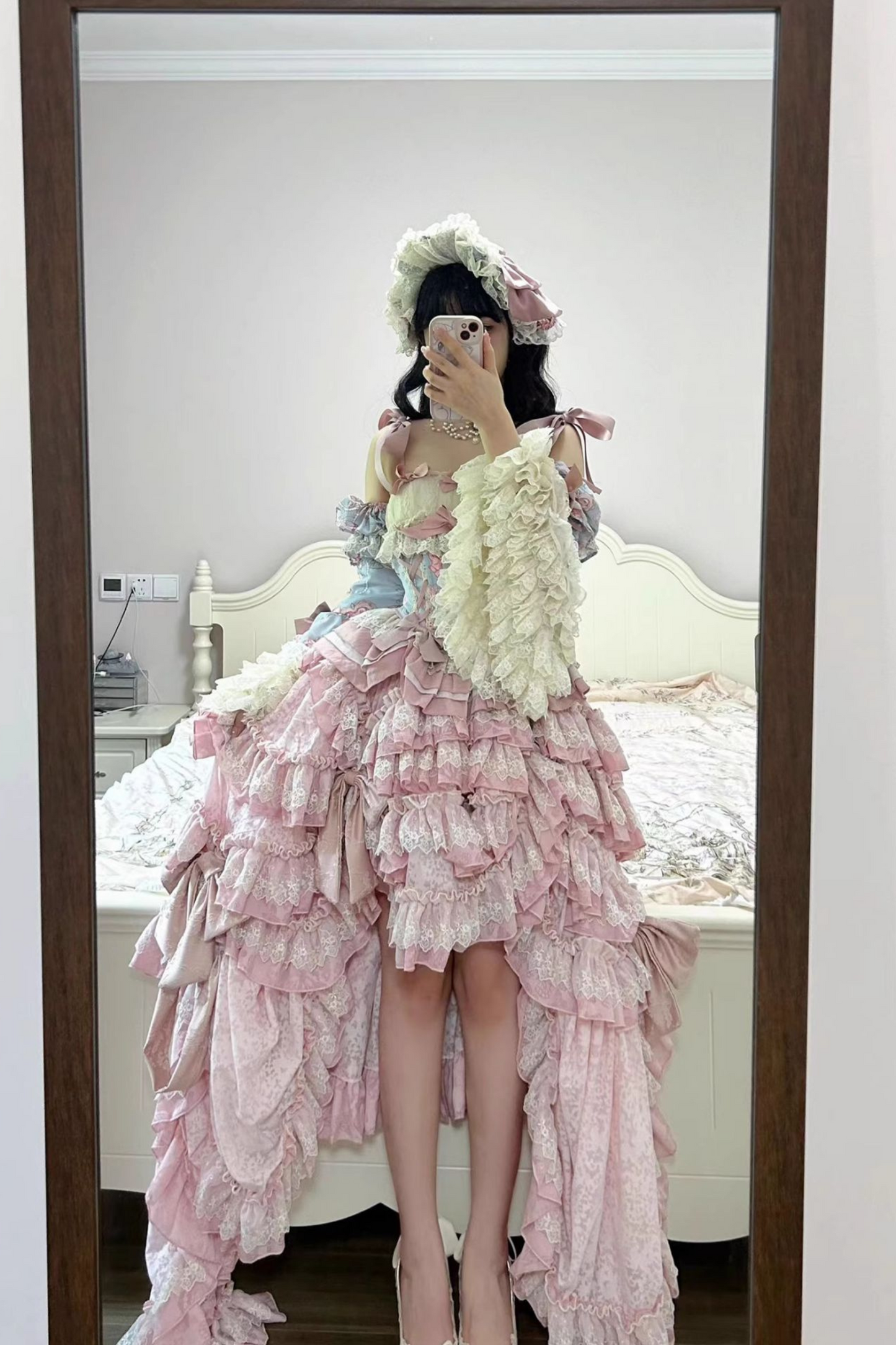 ジュエルローズフラワーマリッジロリータセットアップ