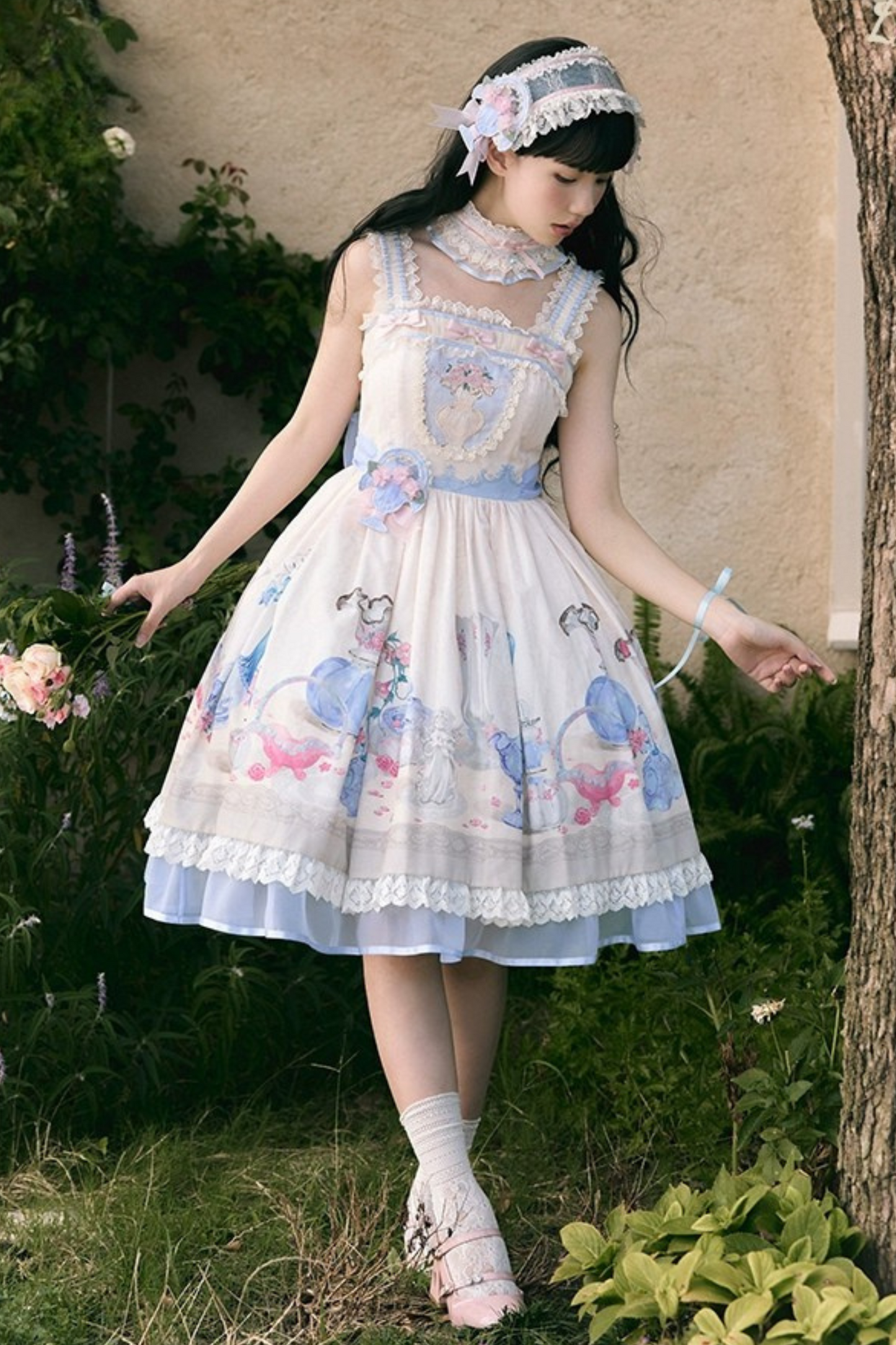 Pure fantasy cabinet dress + jumper skirt + apron