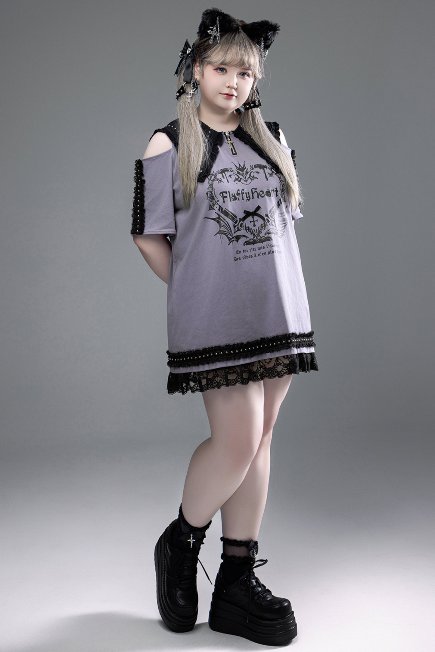 Witch Apprentice Subculture T-shirt Dress + Suspender Apron