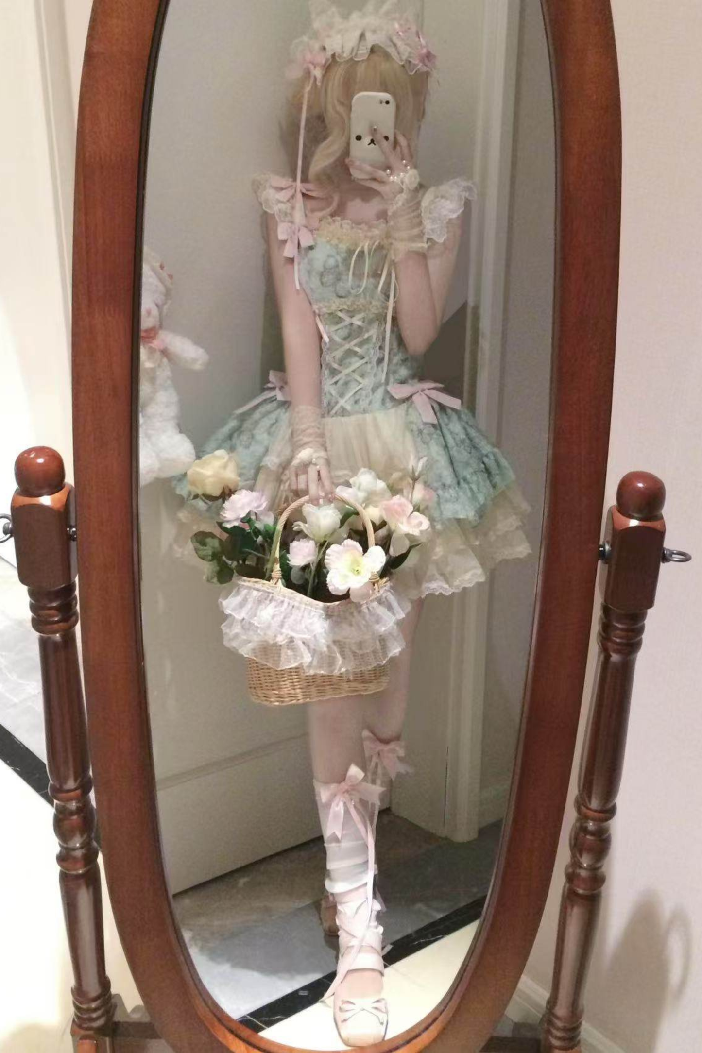 Butterfly Jacquard Sweet Princess Lolita Dress