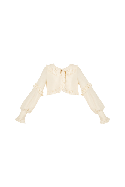 【予約商品】フォレストフラワードレス+サスペンダースカート+ブラウス+カーディガン+スカーフ