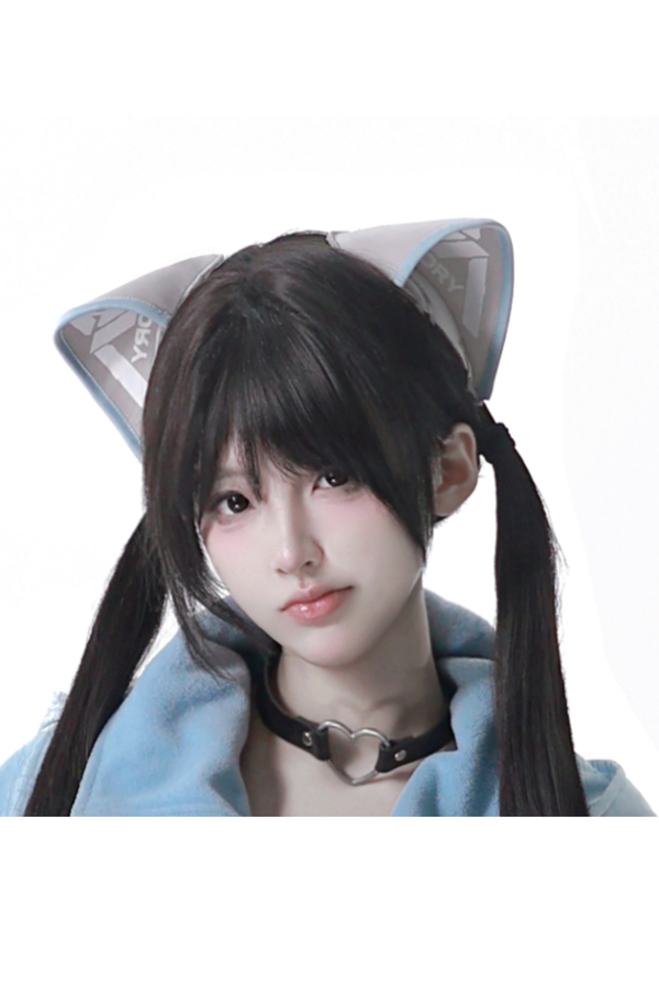 Cyber Loose Jacket + Pants + Leg Warmers + Cat Ear Headband