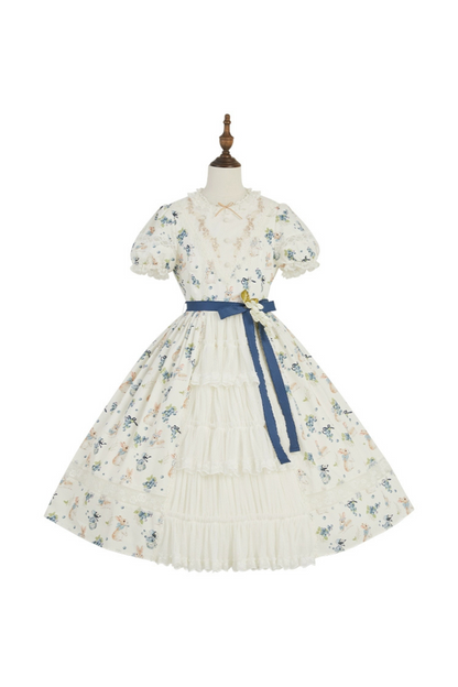 ベニーズブルーベリーガーデンロリータジャンパースカート+ドレス+インナーシャツ