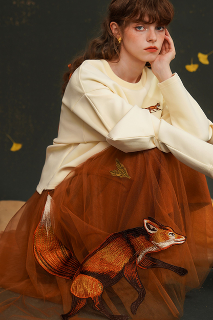 スイングガーゼチュチュスカートサスペンダースカート