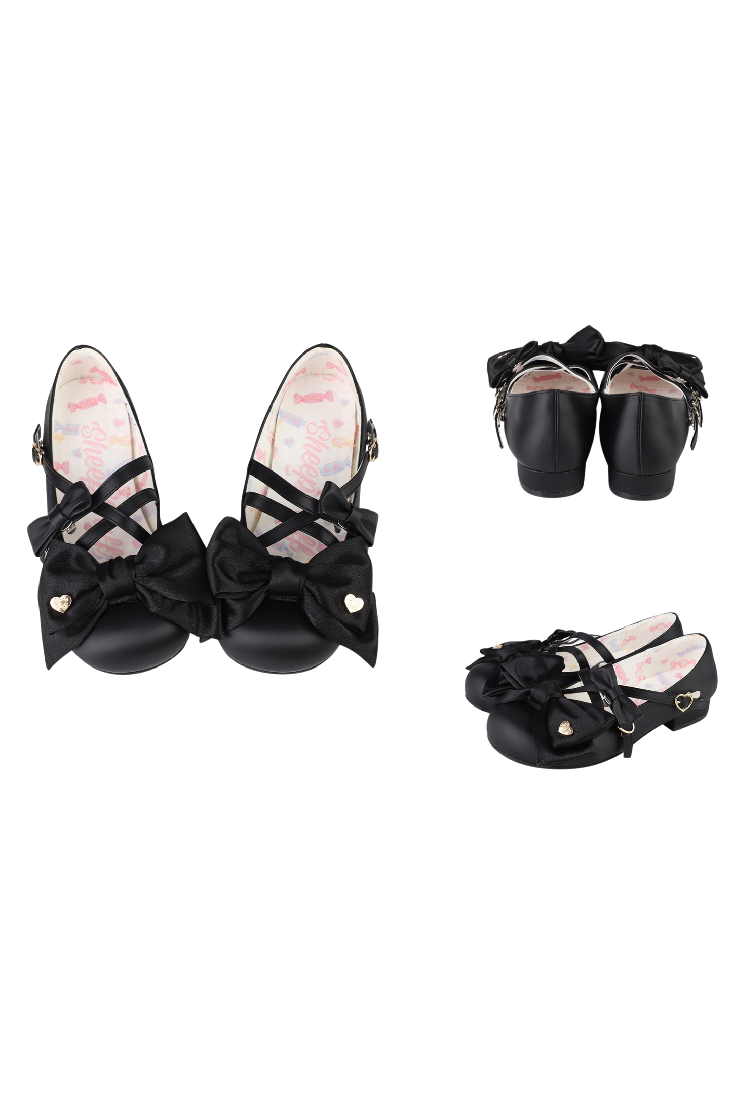 Satin Candy Lolita Shoes