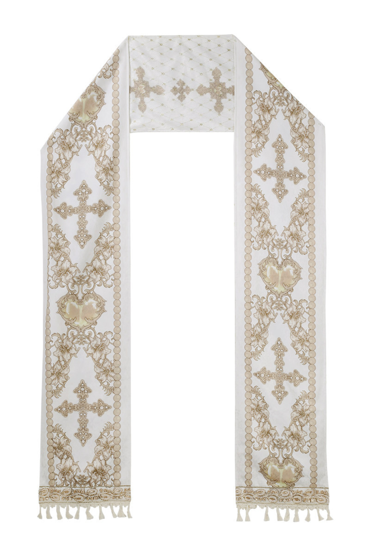 Elegantes Lolita-Kleid + Schal + Halskette