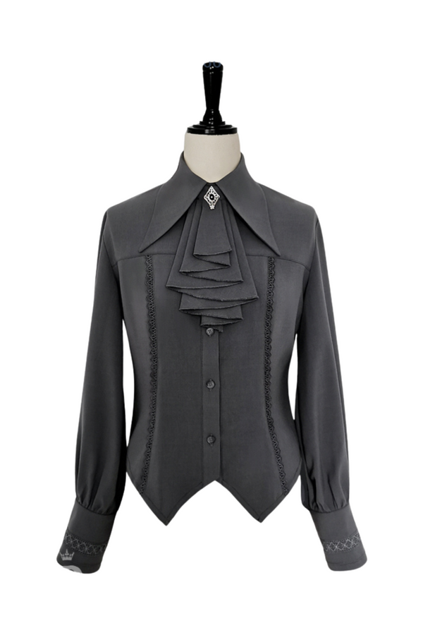 レトロロリータラムスリーブシャツ