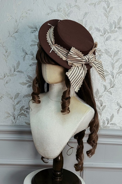【12月23日予約締切】ビクトリアデュークエレガントクラシックリボンハット＋アクセサリー