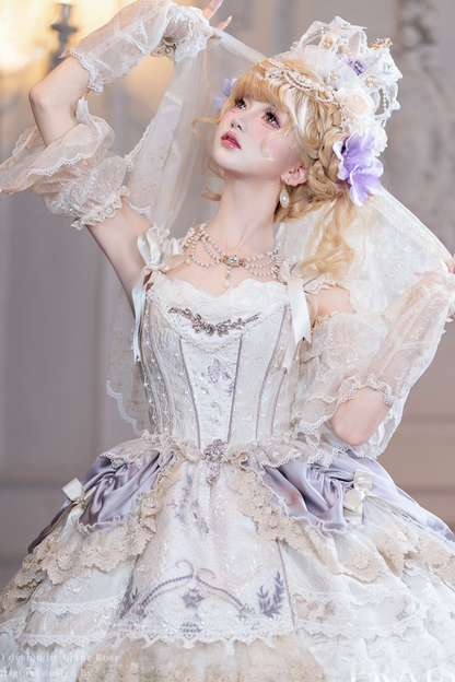 エレガントブライダルドレス＋ロリータアクセサリー